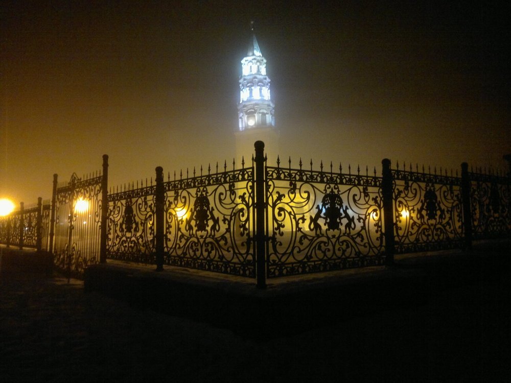 Невьянская наклонная башня Демидовых / Nevyanskaya inclined tower Demidov