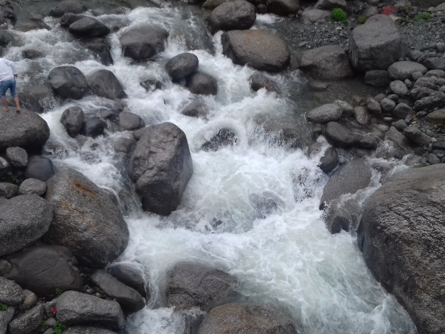 River flowing