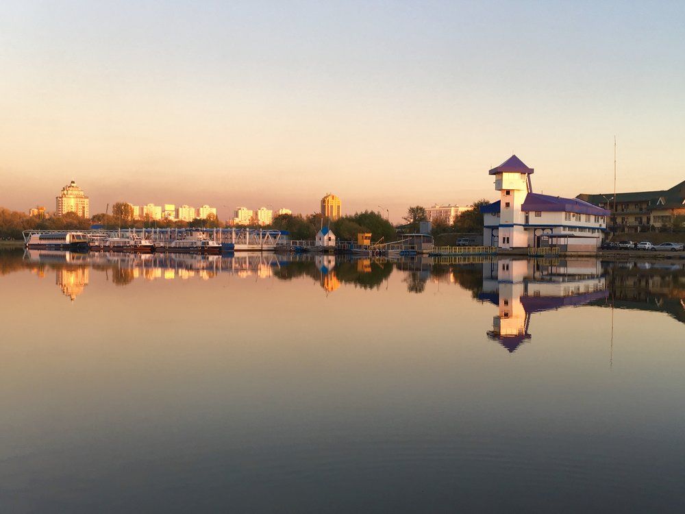 Штиль на закате