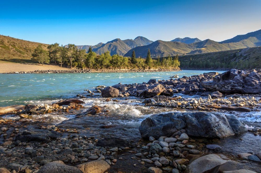 вечер на Катуни