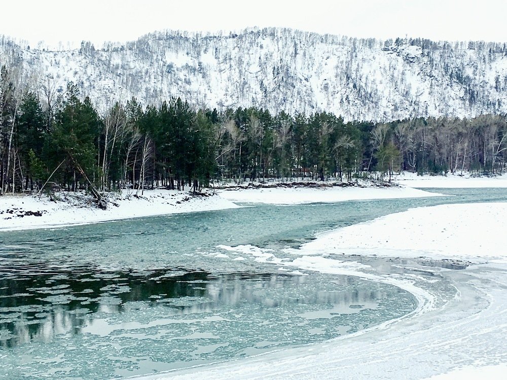 Зима в России