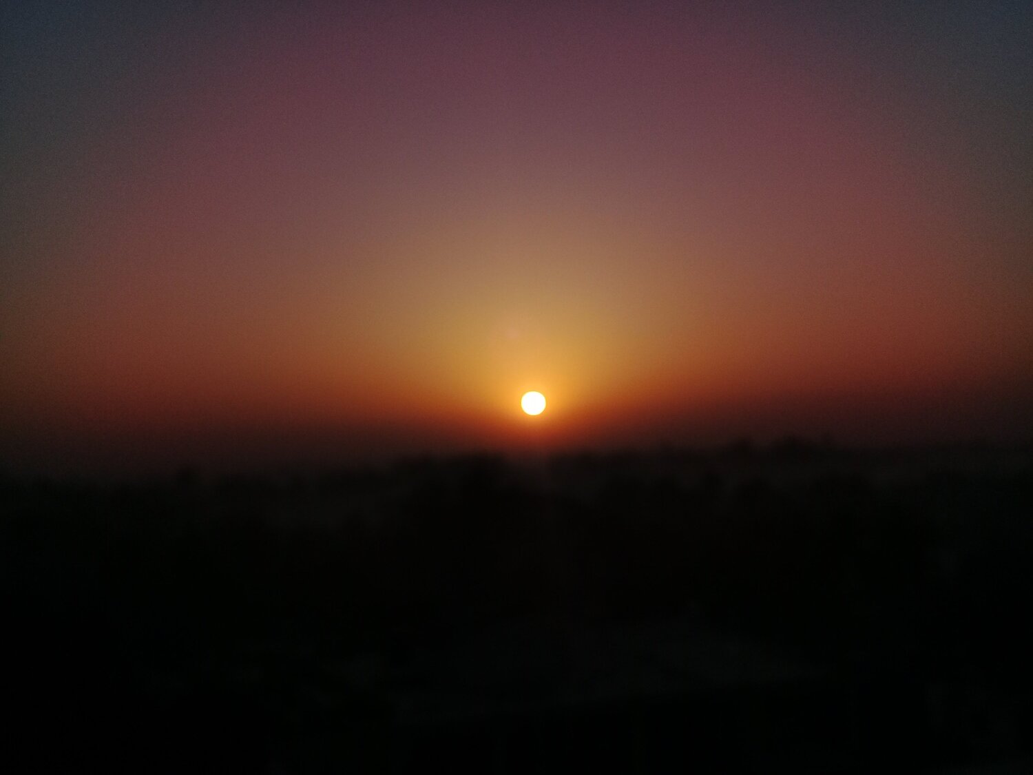 sun rising time