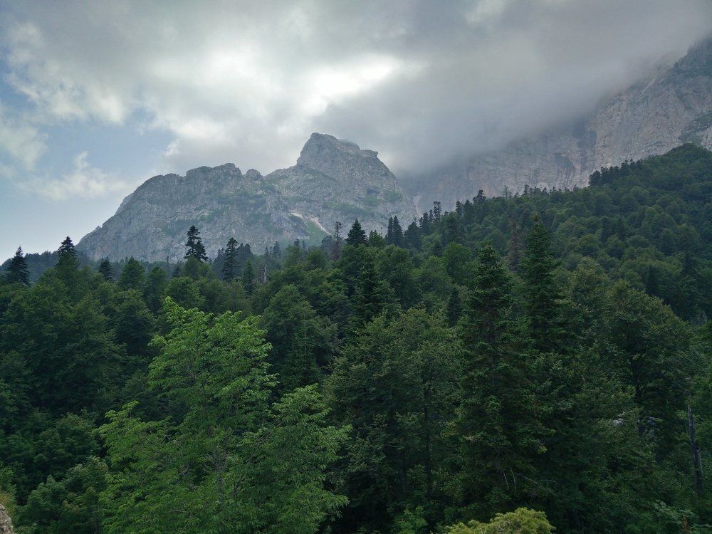Фишт в облаках.