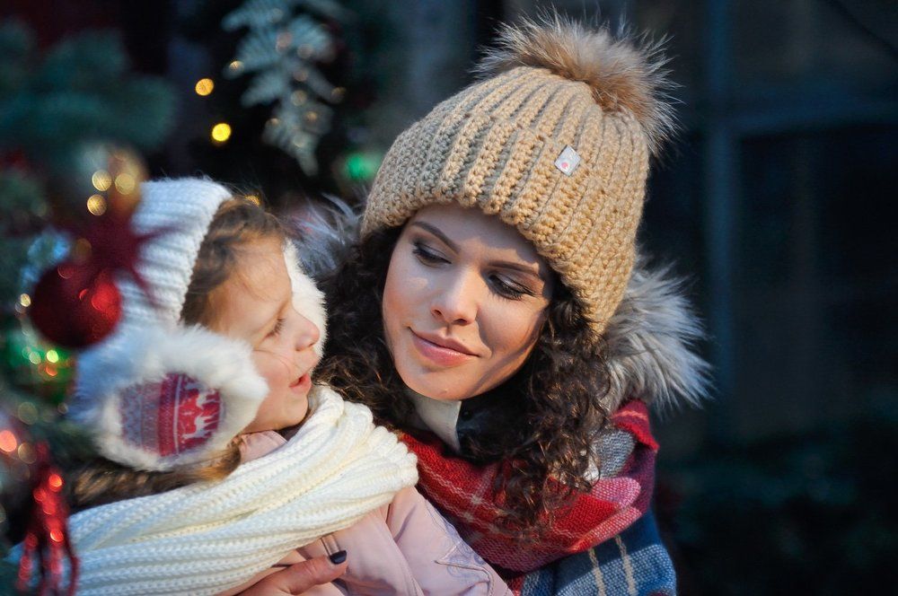 Мама и дочка