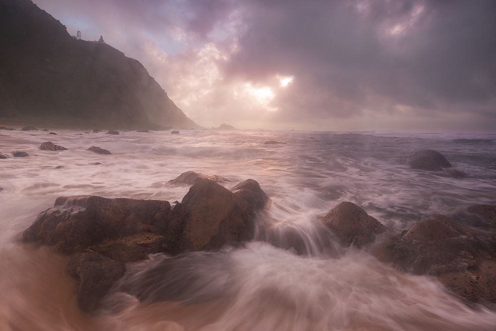 Вечер на берегу Атлантики