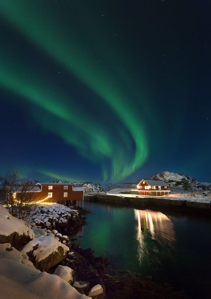 Рождество у норвежских рыбаков