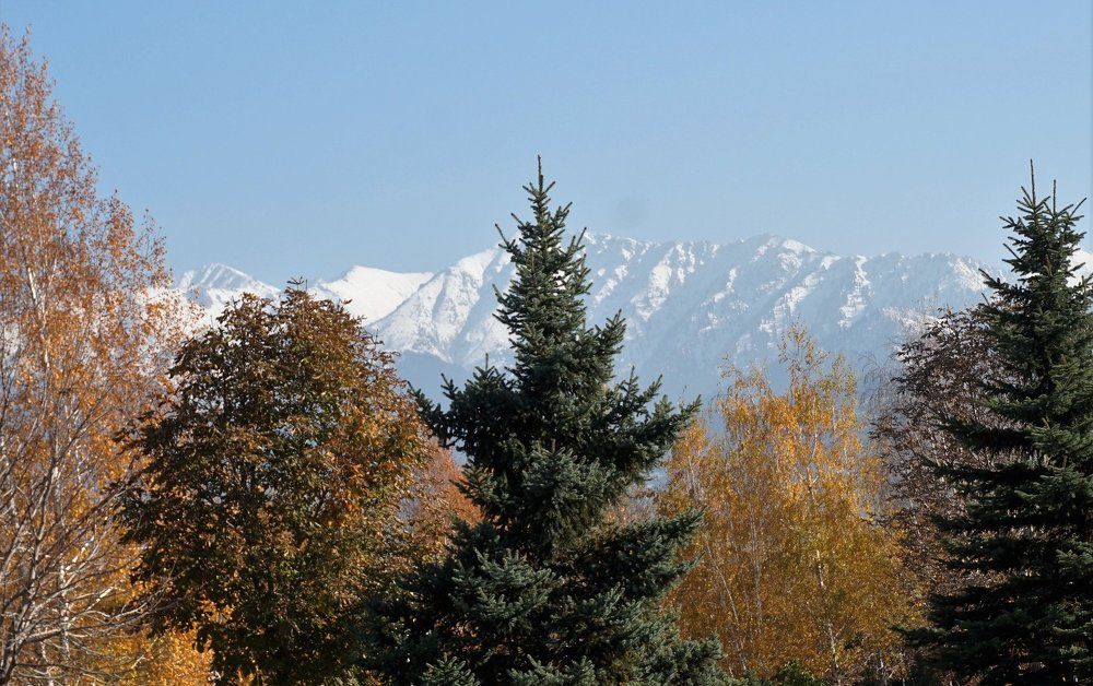 Алматы. Горы. Осень.