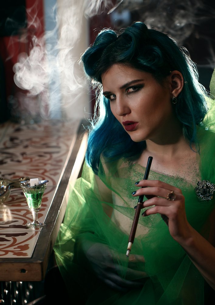 "La fée verte" (the green fairy)