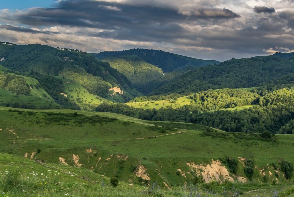 Через перевал Гум-Баши...