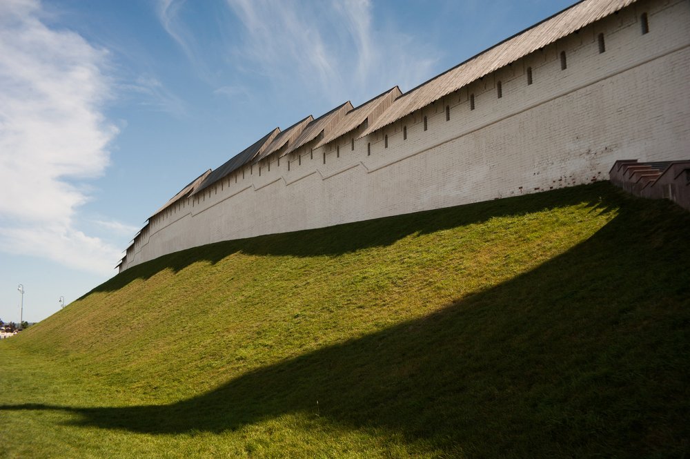 Стена Казанского кремля