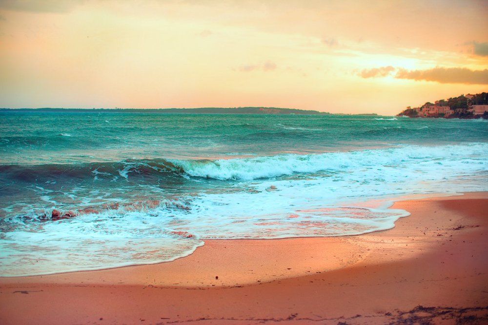 Зимний пляж