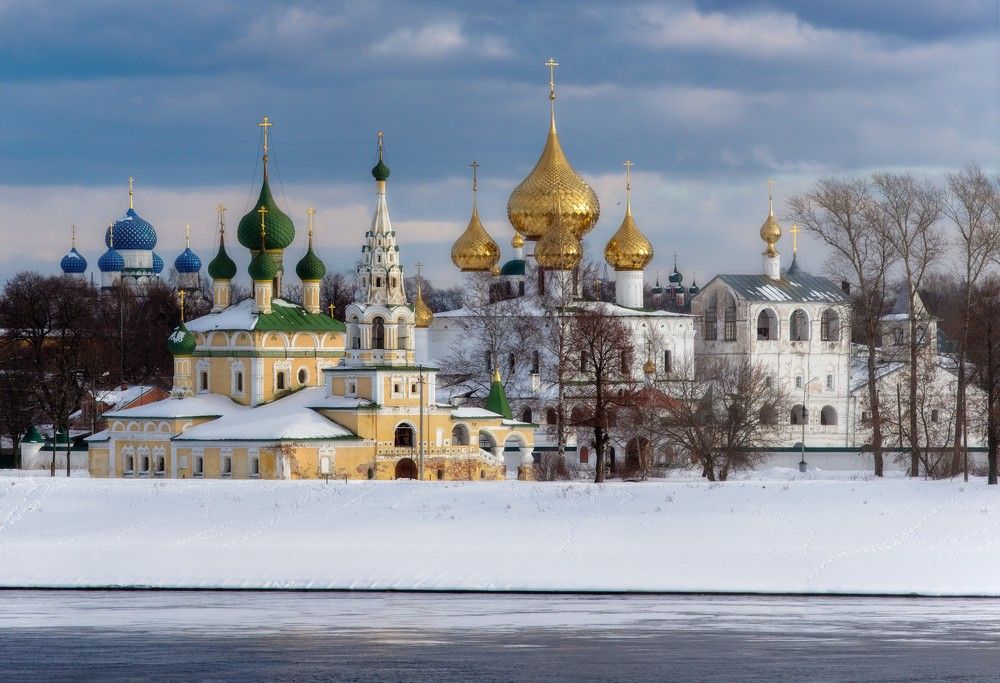 Вид города Углича.