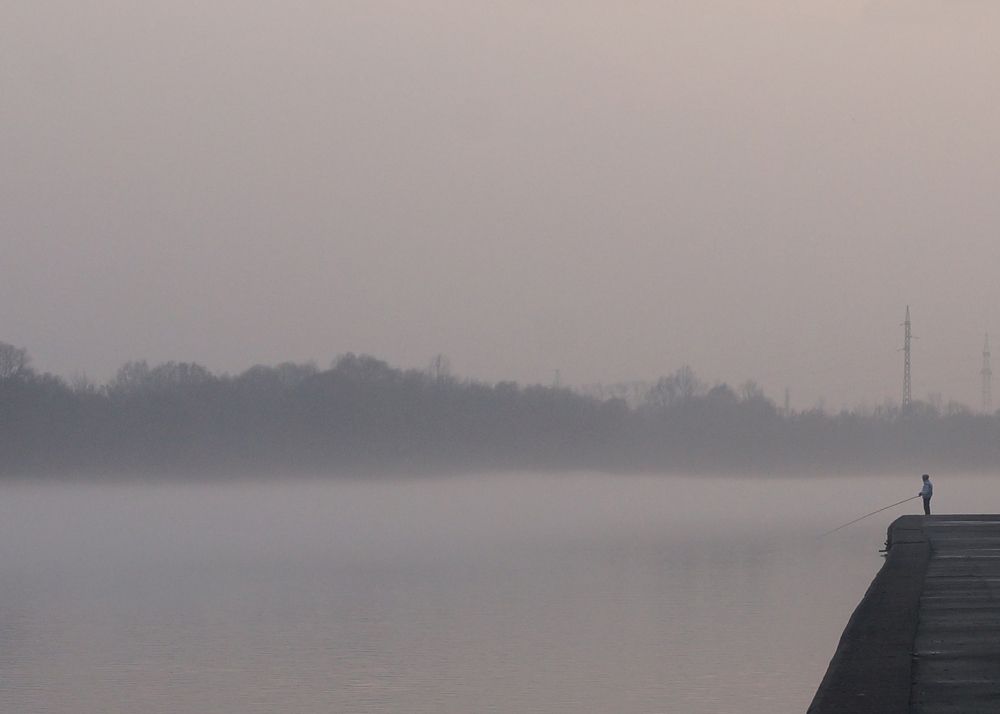В вечернем тумане ноября