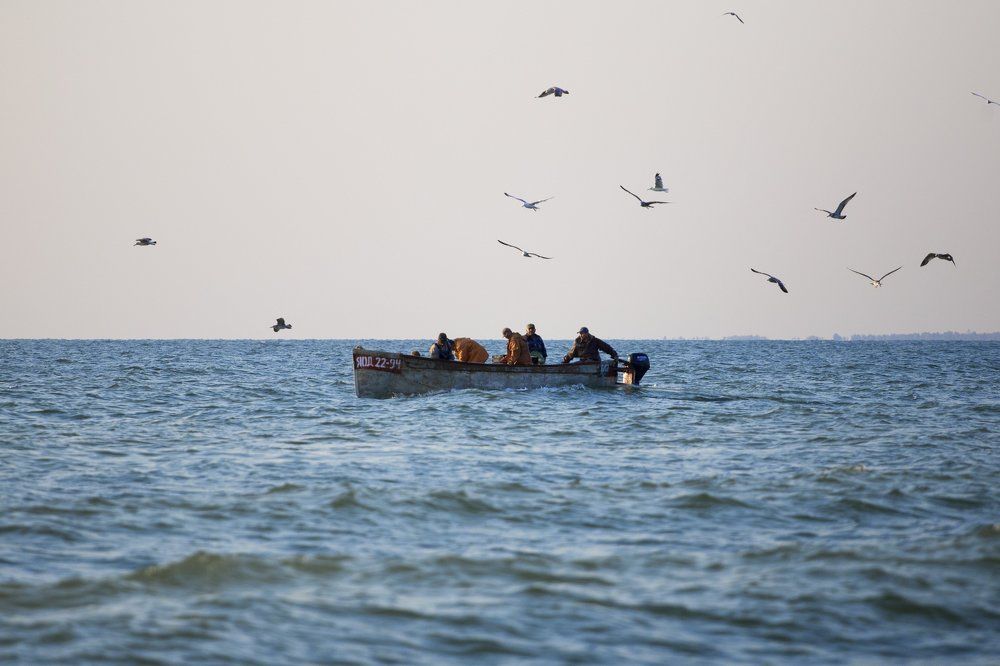 Утро на море