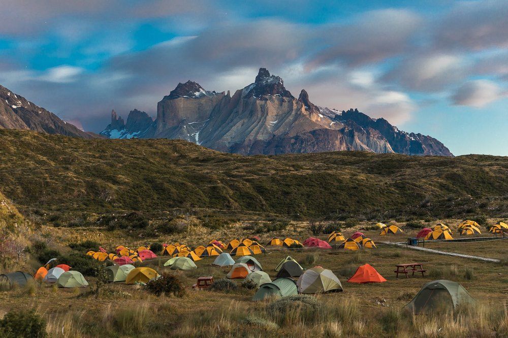 Утро в лагере