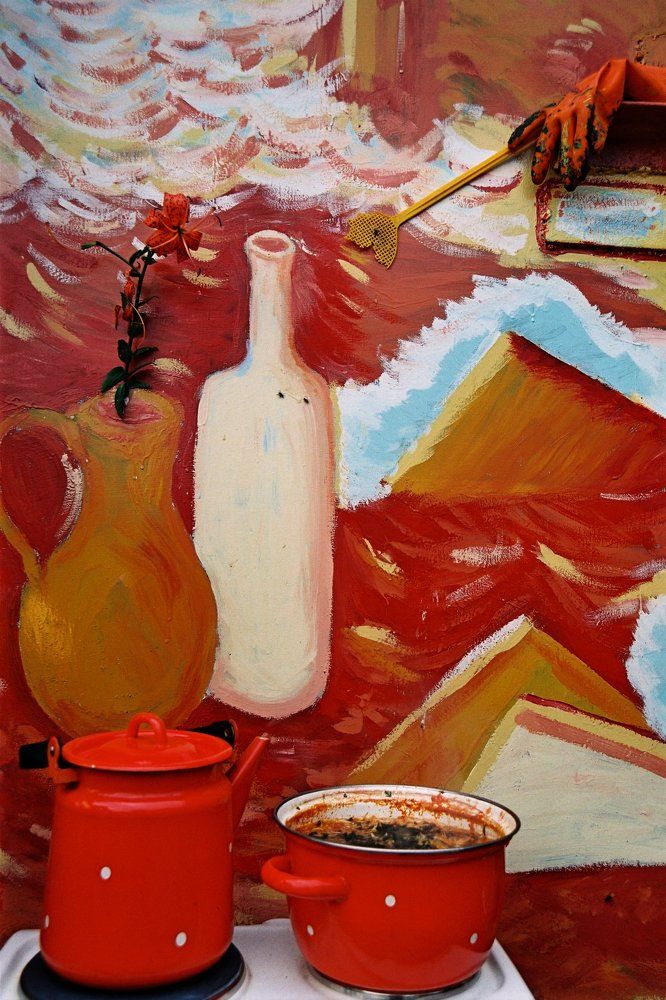 Красное на красном или натюрморт с борщом.