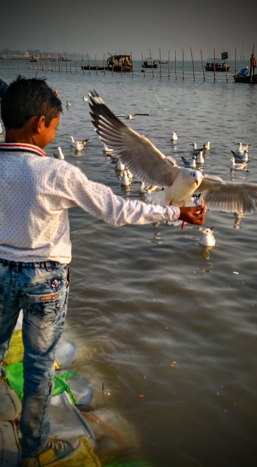 Holy Ganga river side