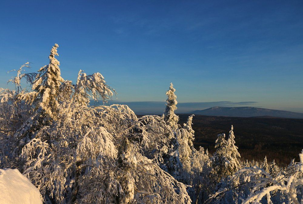 На пике горы Колпаки