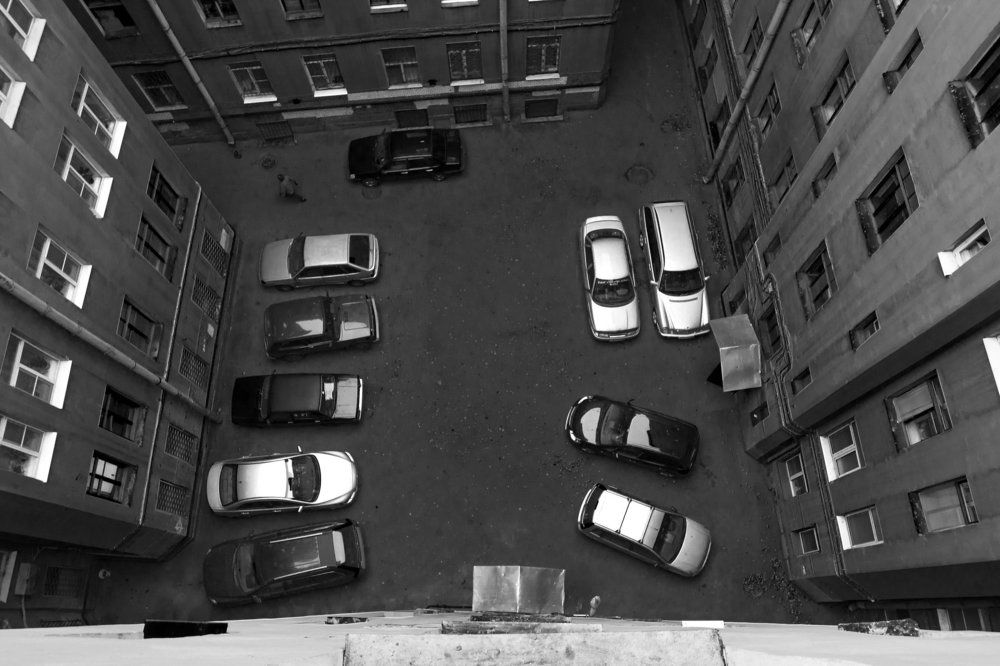 Питерский дворик.