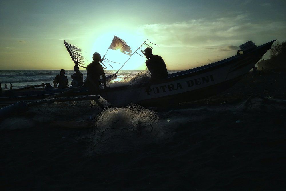 Preparing the nets