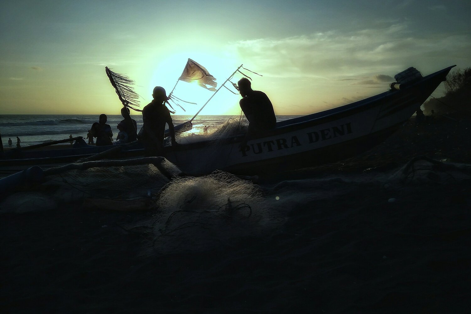 Preparing the nets