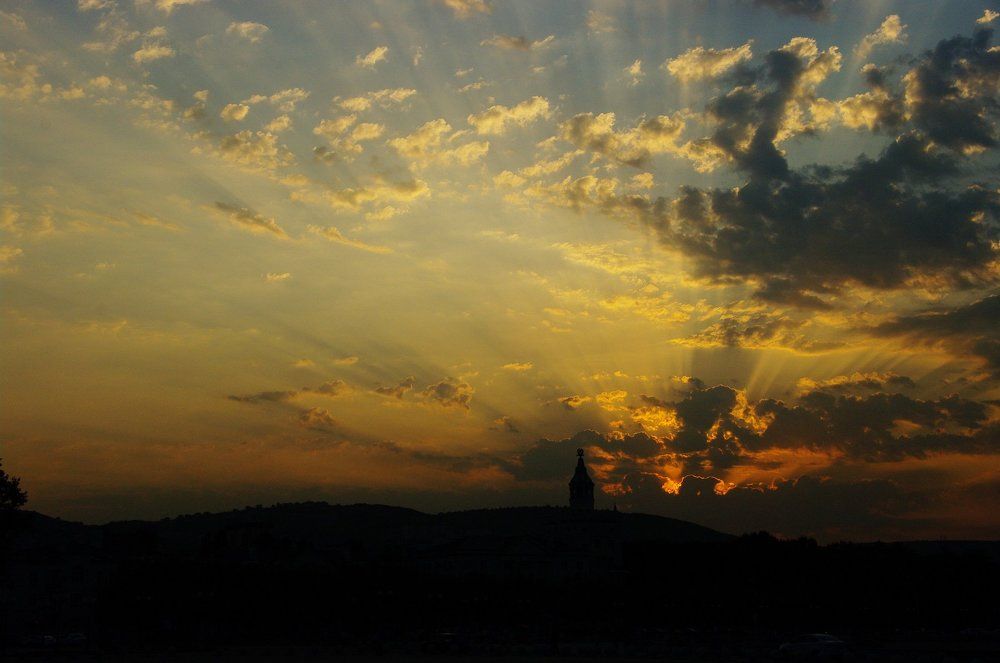 Закат над Новороссийском