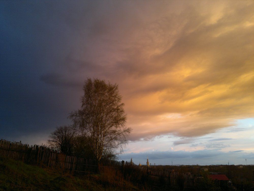 Майский вечер после дождя / May evening after rain