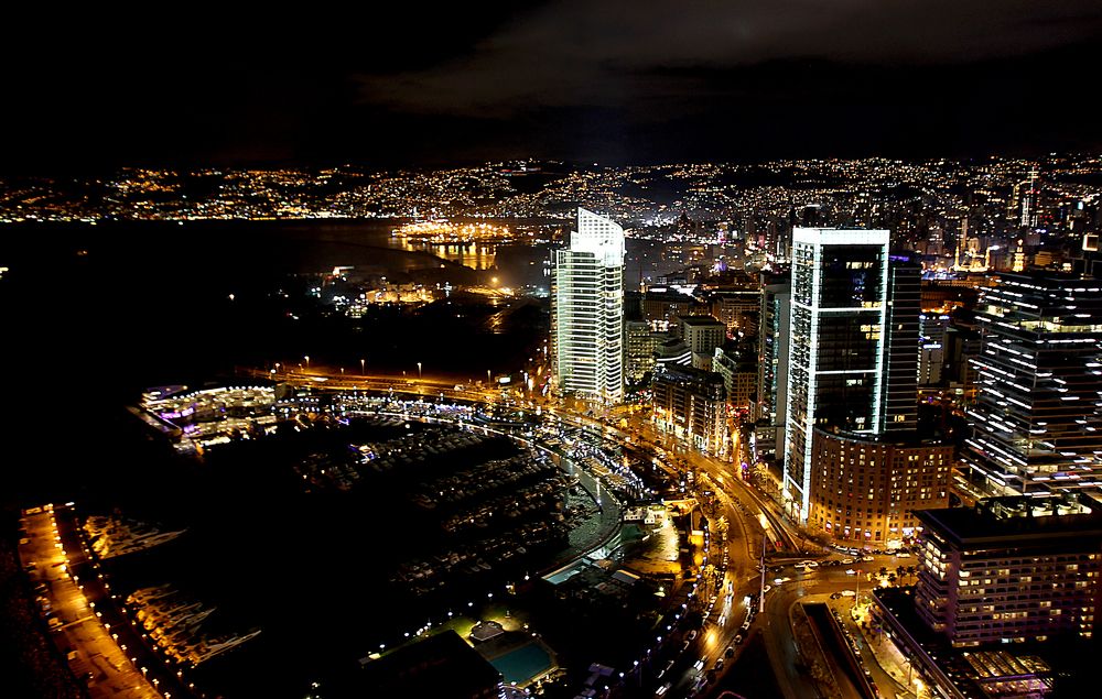 beirut at night