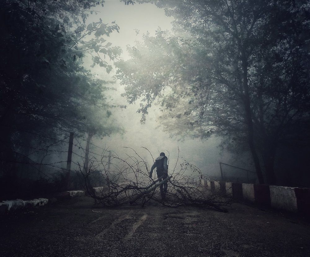 A visual welcome note of light to the dead