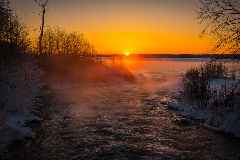 Контрасты заката