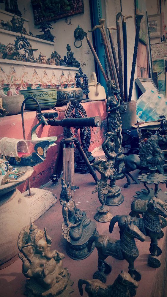 Indian artifacts.