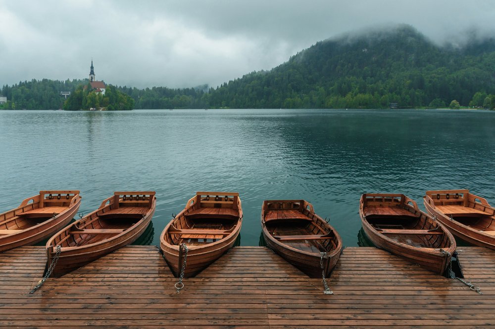 Boats on Bled