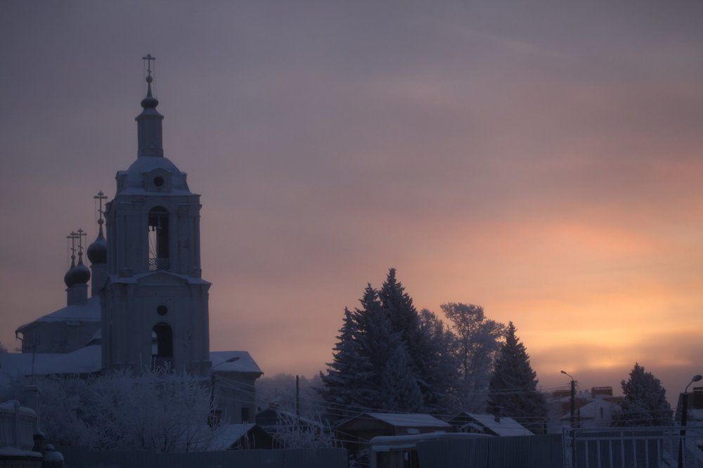 Рассвет над Калугой
