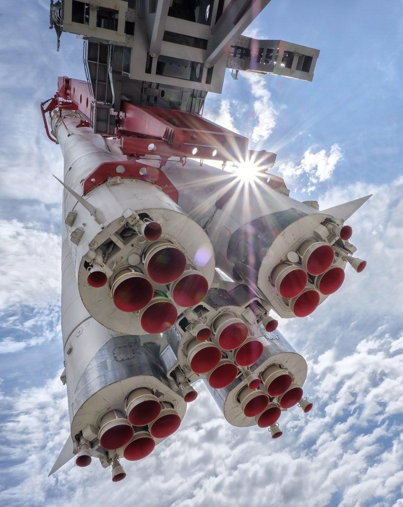 Синее небо...