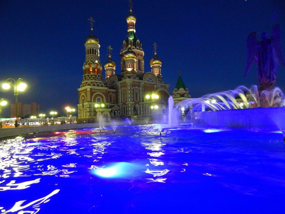 Эффект ламп