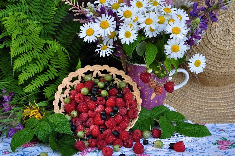 Вот такой у меня летний завтрак