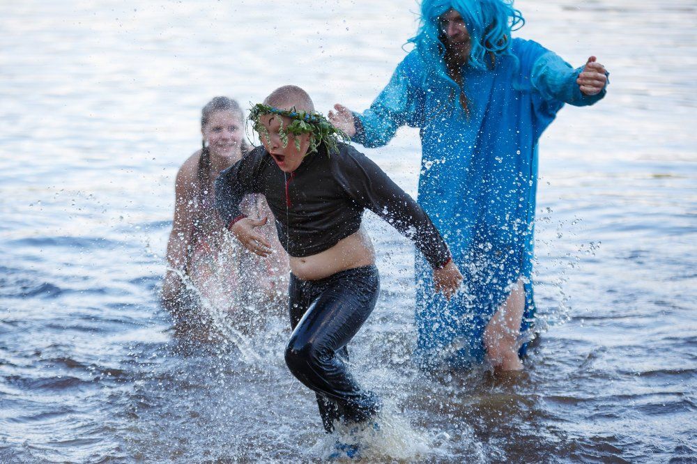 В гостях у водяного