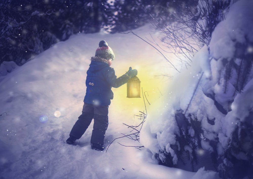 Light up the snow day