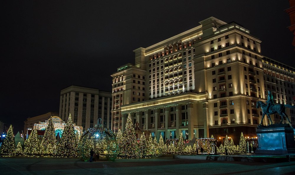 Новогодняя Москва