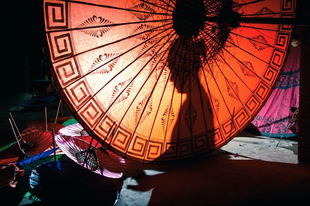 Pathein Bamboo Umbrella Making