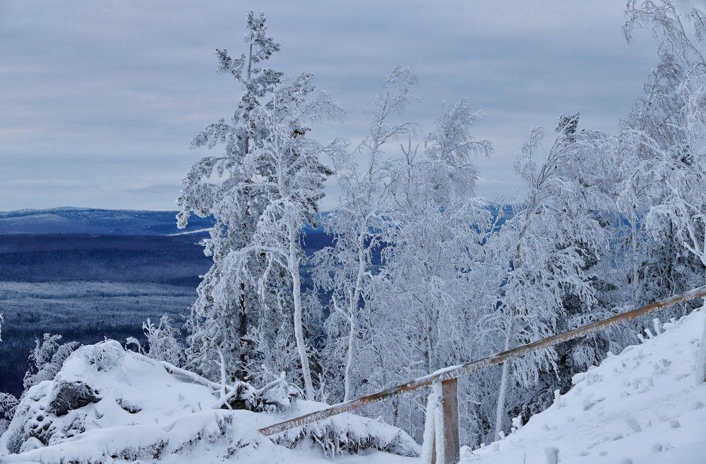 Зимние сказки горы Ежовой
