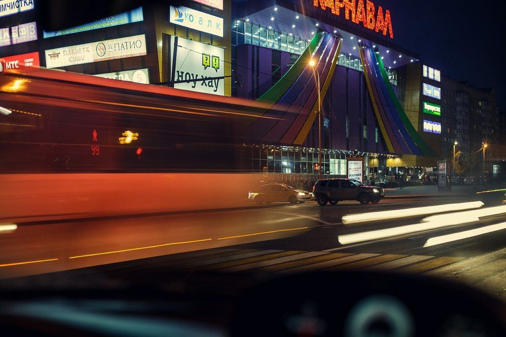 Город ночью