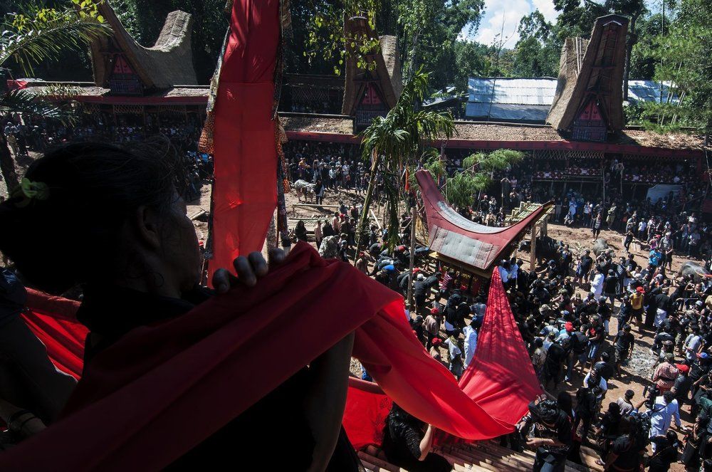 Ceremonies party toraja death rate