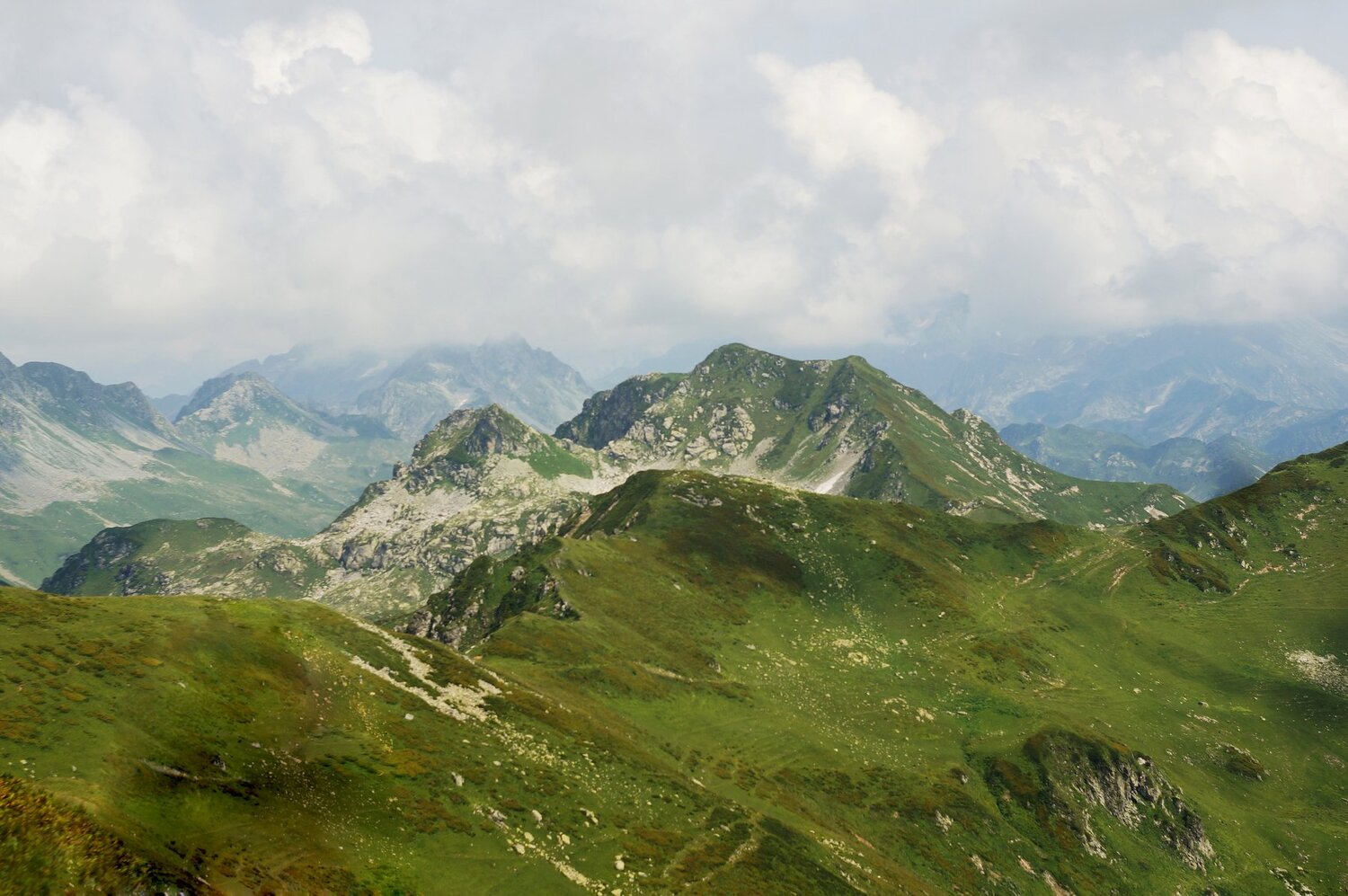 Mountains land