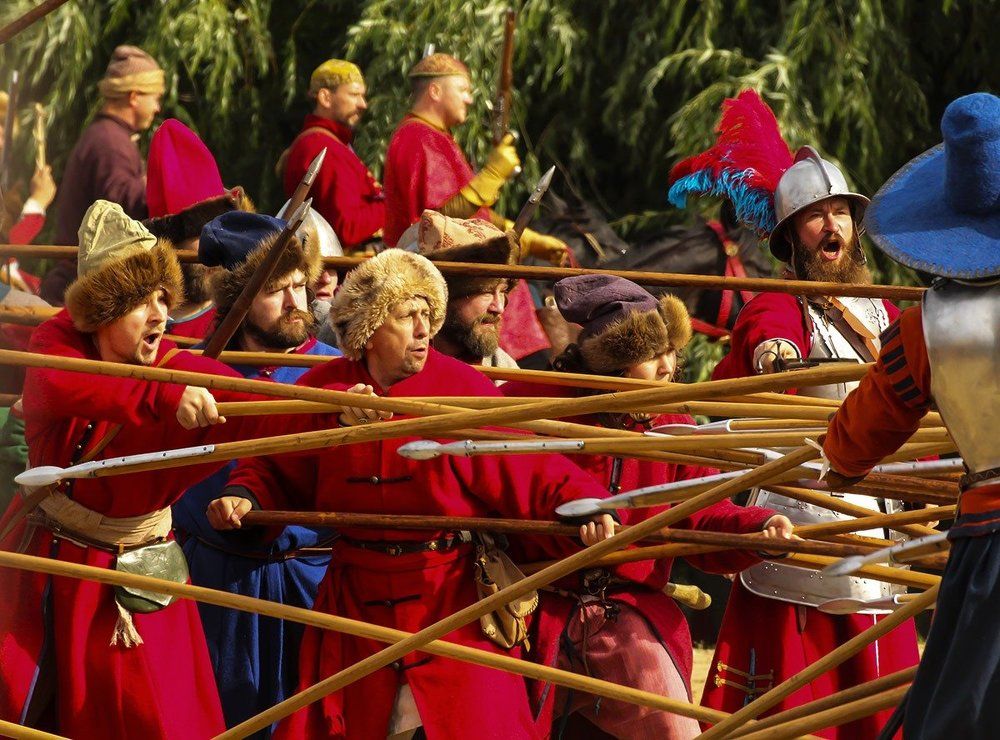 Битва в красном