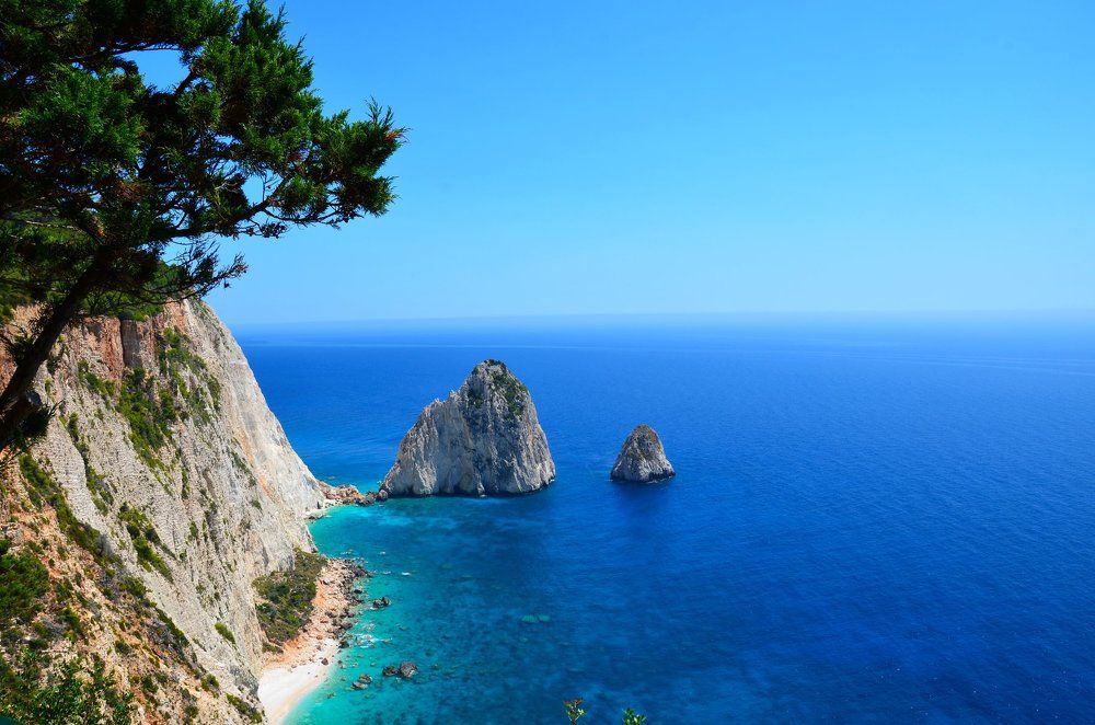 Бескрайняя синева Ионического моря