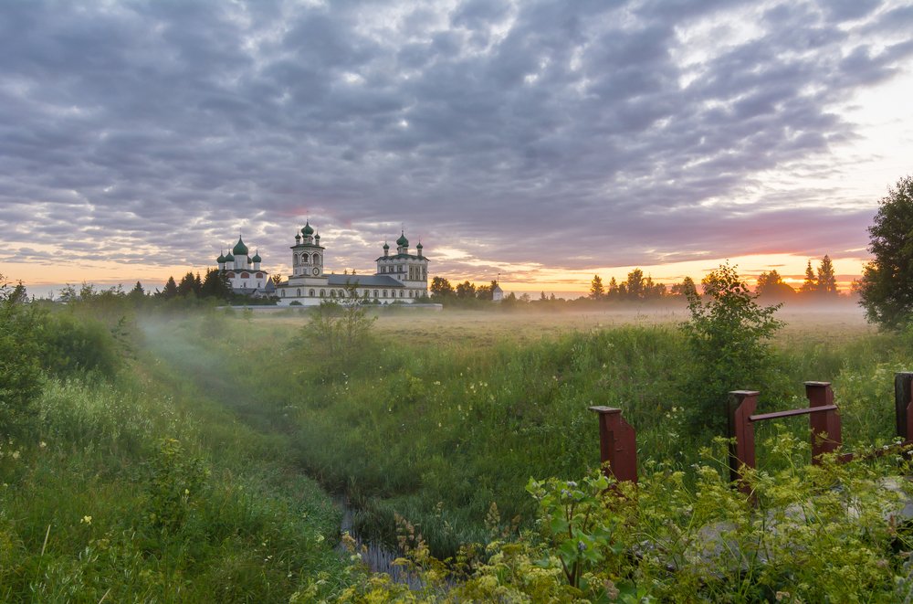 Рассвет в Вяжищах