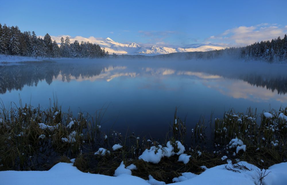 В вечерней синеве