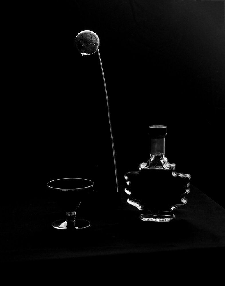 Натюрморт в контровом освещении