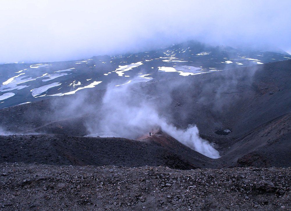 Человек в горах